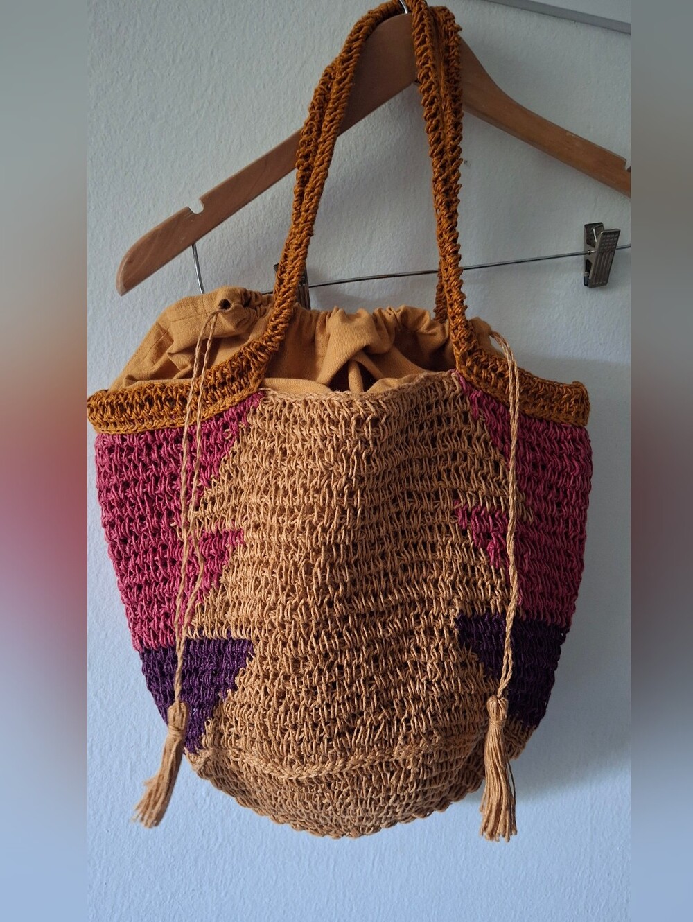 Zara Woven Multicolor Tote Bag, Zara Summer Bag, Zara Bag